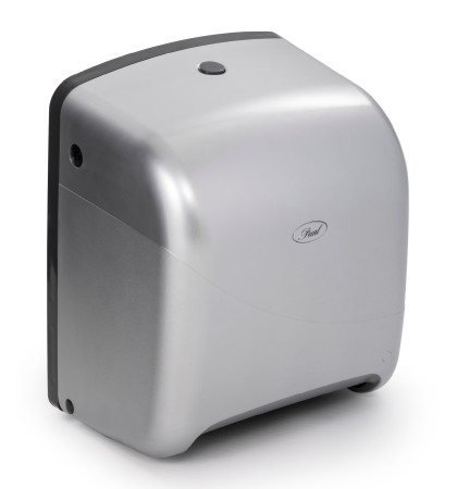 PTH-PRL-002- PEARL MANUAL TOWEL DISPENSER - PLATINUM